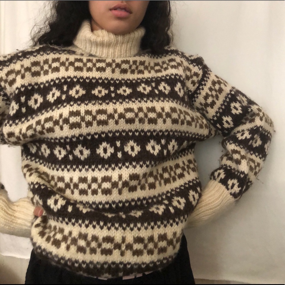 Wool Turtleneck Sweater